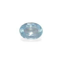 OVAL-cut Aquamarine Sky...