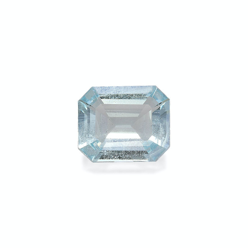 RECTANGULAR-cut Aquamarine Sky Blue 5.23 carats