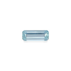 RECTANGULAR-cut Aquamarine...