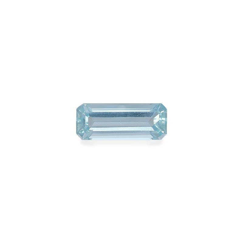 RECTANGULAR-cut Aquamarine Arctic Blue 15.83 carats