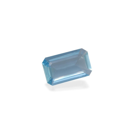 RECTANGULAR-cut Aquamarine Blue 7.78 carats
