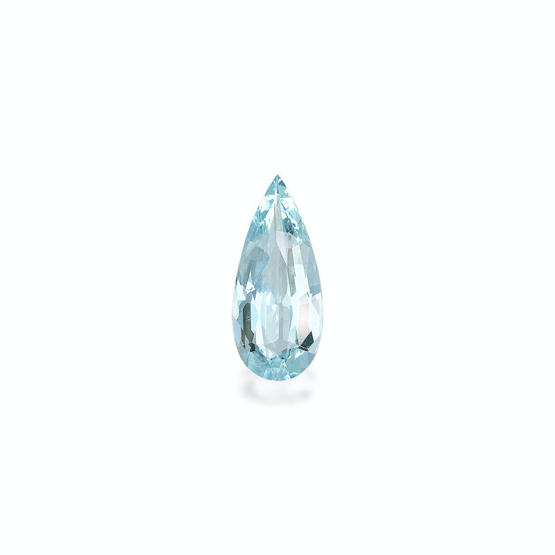 Aigue-Marine taille Poire Bleu Ciel 2.66 carats