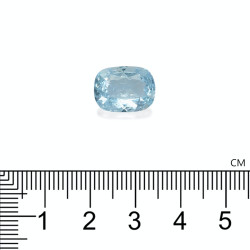 Kussen geslepen Hemelsblauwe Aquamarijn van 4,70 karaat