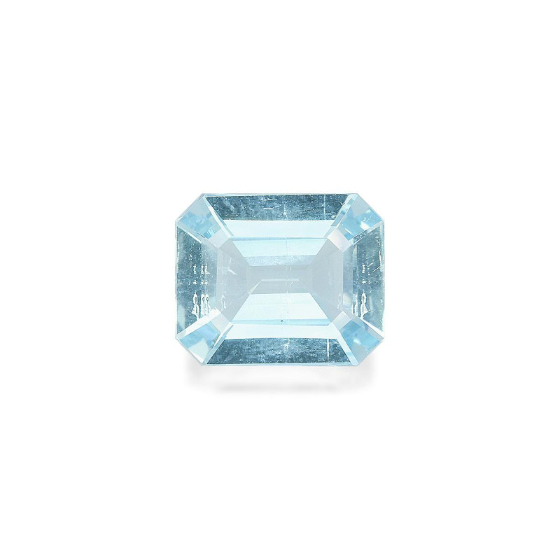RECTANGULAR-cut Aquamarine Sky Blue 3.36 carats