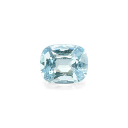 CUSHION-cut Aquamarine Sky...