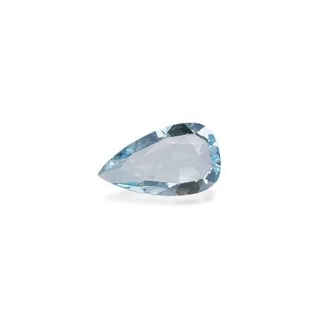 Aquamarin lengte Birne Himmelblau 8.46 karaten
