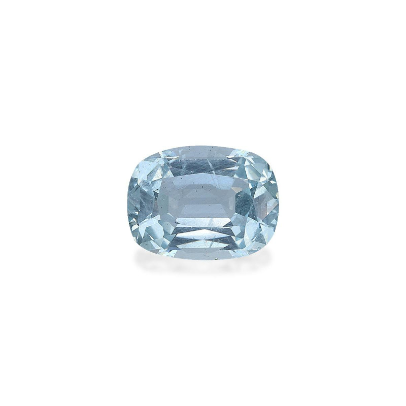 CUSHION-cut Aquamarine Sky Blue 5.66 carats