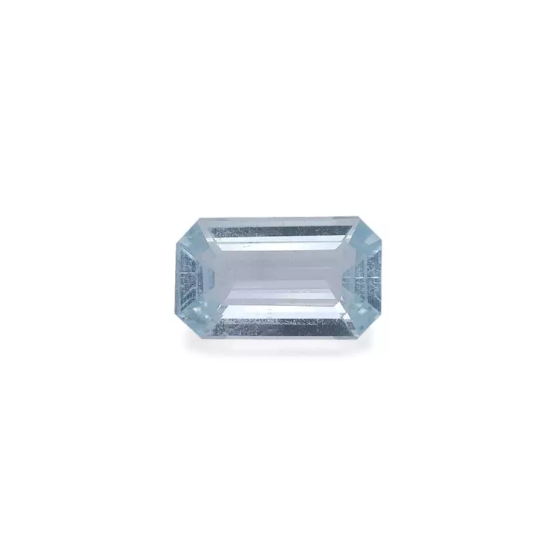 RECTANGULAR-cut Aquamarine Sky Blue 1.55 carats