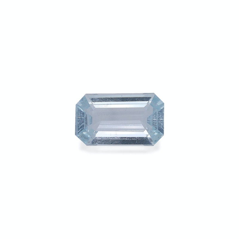 RECTANGULAR-cut Aquamarine Sky Blue 1.55 carats