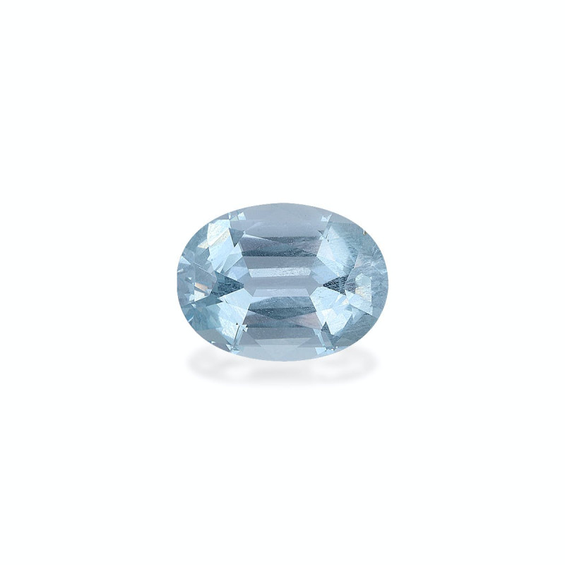 OVAL-cut Aquamarine Sky Blue 4.56 carats