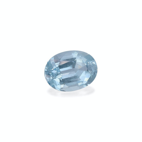Aquamarin lengte OVAL Himmelblau 4.56 karaten