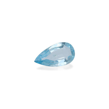 Aquamarin lengte Birne Himmelblau 3.35 karaten