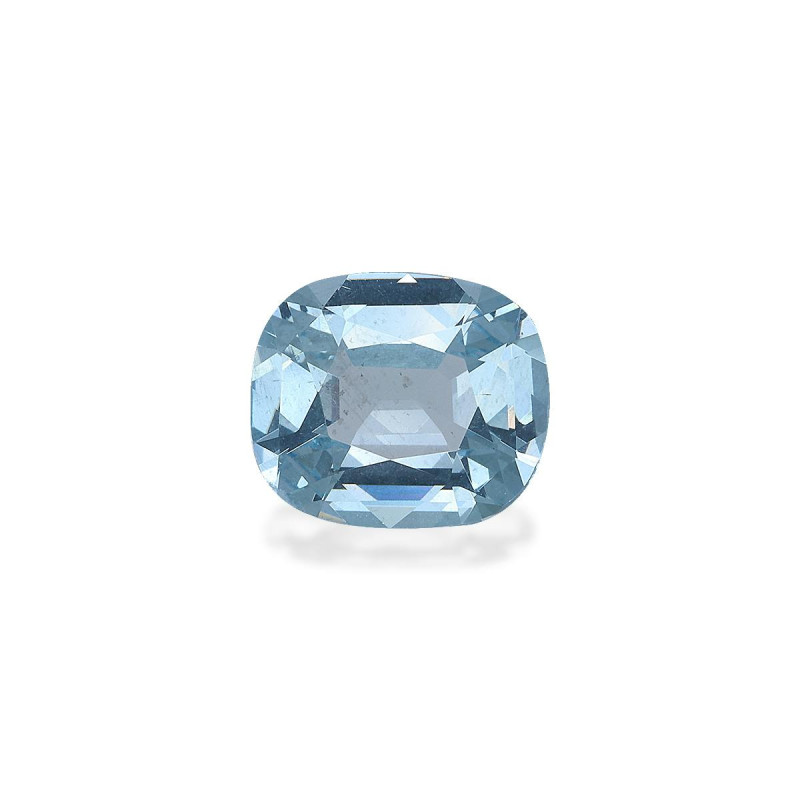 CUSHION-cut Aquamarine Sky Blue 2.91 carats