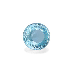Ronde Arctic Blue Aquamarijn van 17,47 karaat