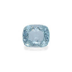 CUSHION-cut Aquamarine Sky...