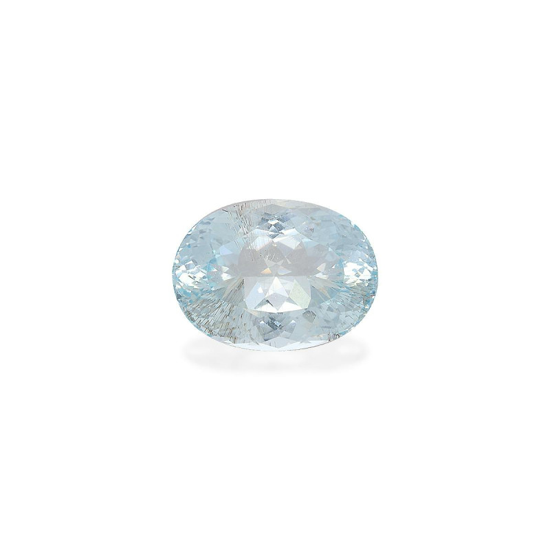 Aguamarina taille OVALE Bleu Ciel 19.33 carats
