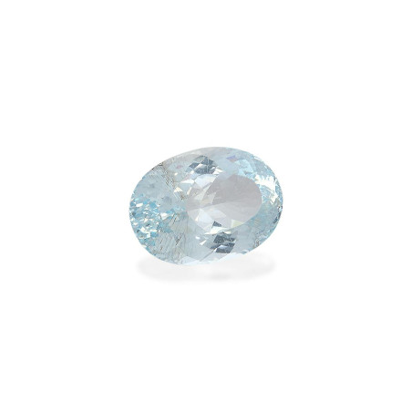 Aquamarin lengte OVAL Himmelblau 19.33 karaten
