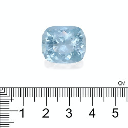 Kussen geslepen Hemelsblauwe Aquamarijn van 20,48 karaat