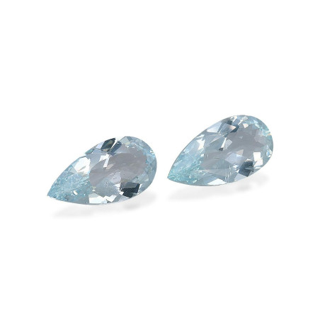Aquamarin lengte Birne  17.19 karaten