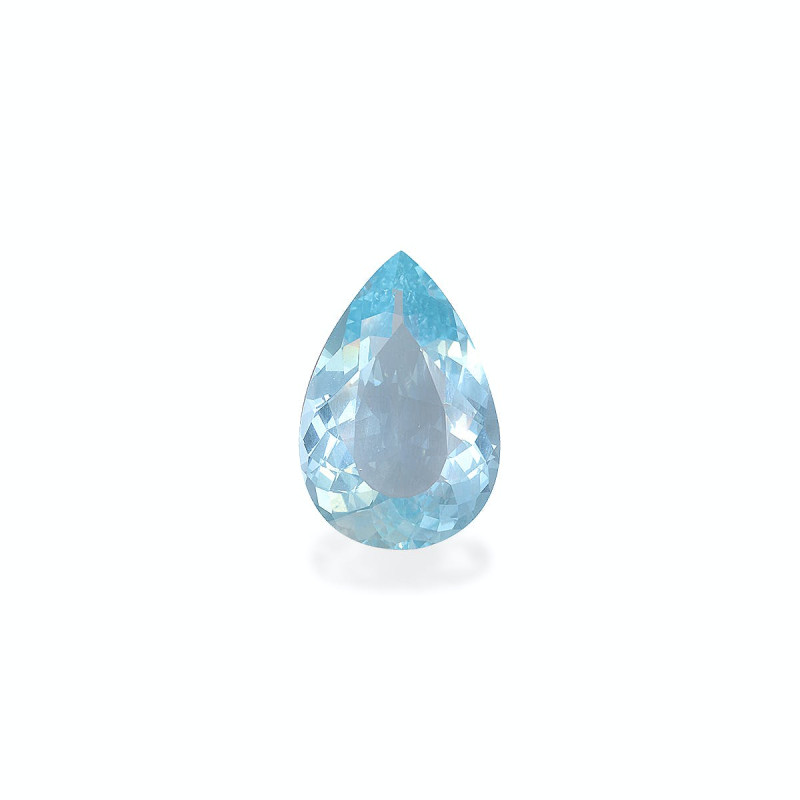 Aigue-Marine taille Poire Bleu Ciel 27.09 carats