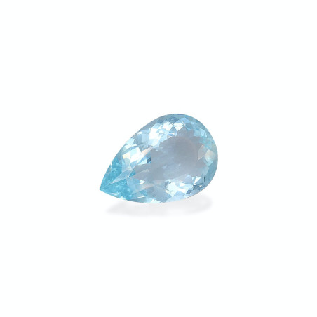 海蓝宝 taille 梨子 蓝色 27.09 carats