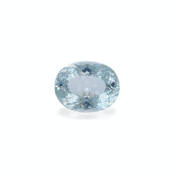 OVAL-cut Aquamarine Sky...