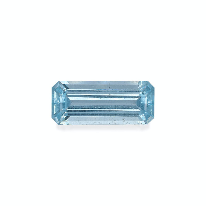 Aguamarina taille RECTANGULARE Baby Blue 39.07 carats