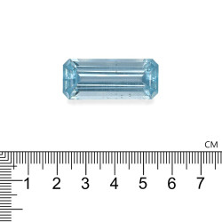 Rechthoekig geslepen Aquamarijn Baby Blauw 39.07 karaat