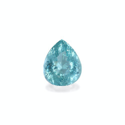 Pear-cut Aquamarine Green...