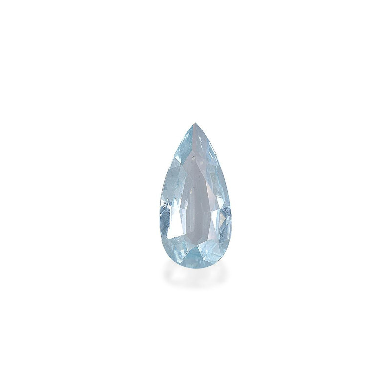 Aguamarina taille Poire Bleu Ciel 4.65 carats