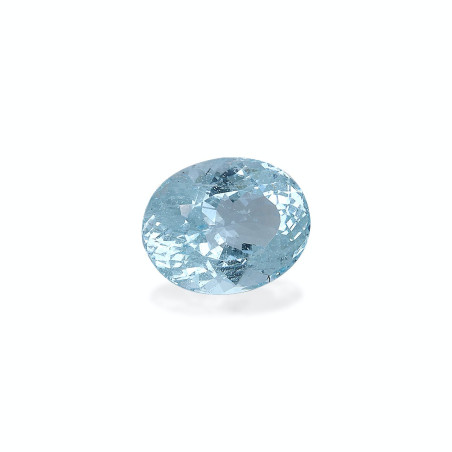 Aguamarina taille OVALE Bleu Ciel 4.89 carats