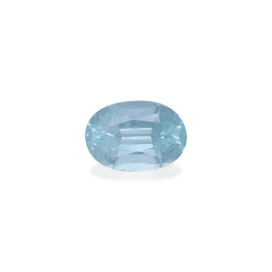 OVAL-cut Aquamarine Sky...