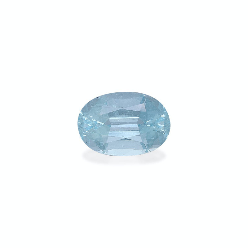 OVAL-cut Aquamarine Sky Blue 4.92 carats