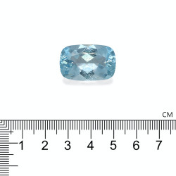 Kussen geslepen Hemelsblauwe Aquamarijn 25.61 karaat