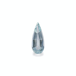 天蓝色梨形切割海蓝宝石4.91克拉