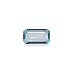 天蓝色长方形海蓝宝7.59克拉