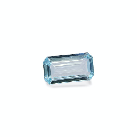 Aquamarin lengte RECHTECKIG Himmelblau 7.59 karaten