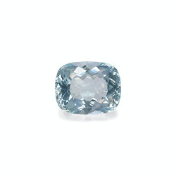 CUSHION-cut Aquamarine...