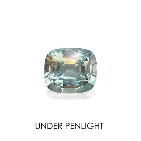 CUSHION-cut Alexandrite Green 1.80 carats
