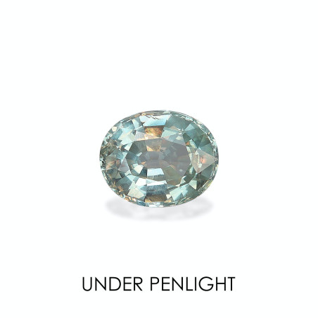 Alexandrite taille OVALE Vert 2.31 carats