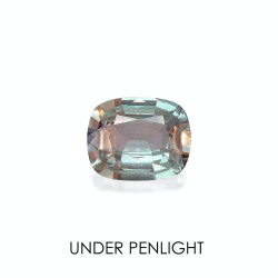 Alexandriet kussen geslepen Groen 2.28 karaat