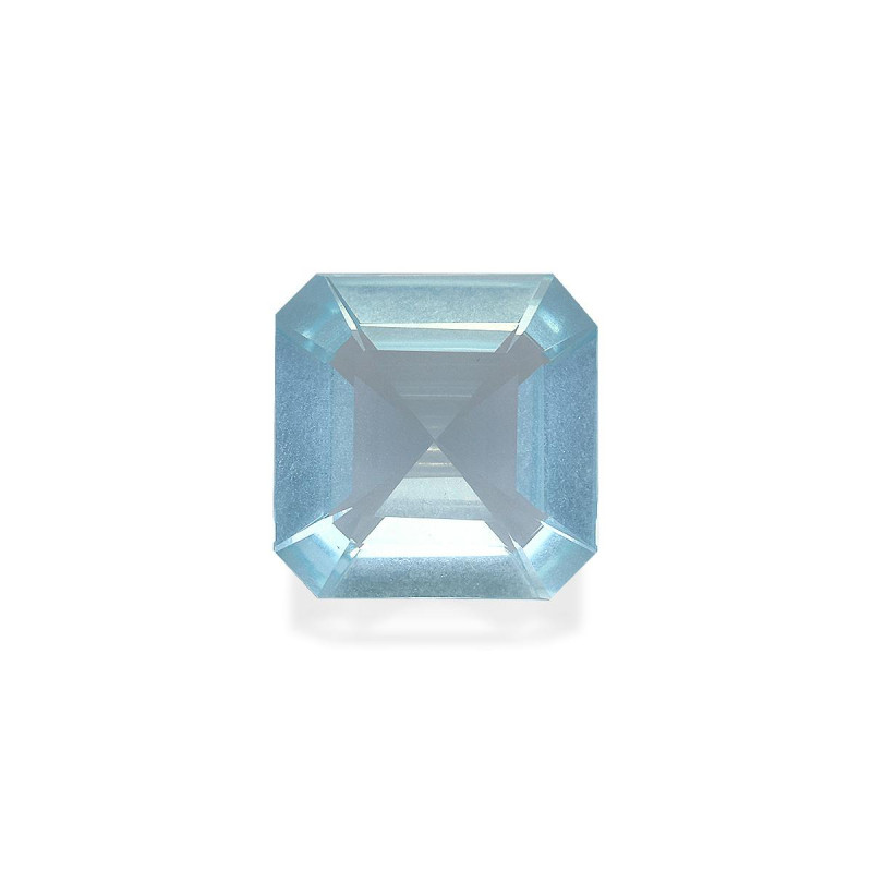 Aguamarina taille CARRÉ Bleu Ciel 6.33 carats