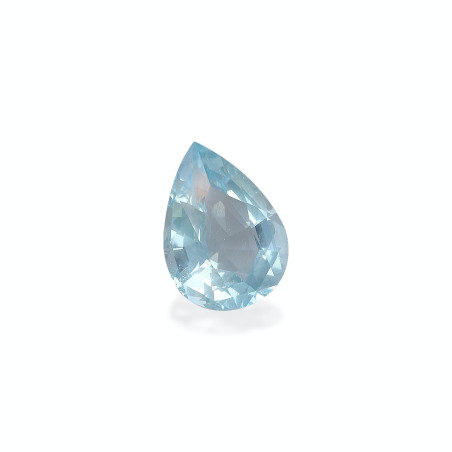 Aquamarin lengte Birne Himmelblau 8.73 karaten