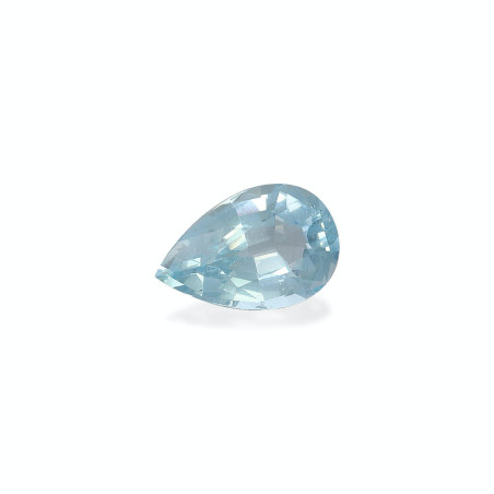 Aquamarin lengte Birne Himmelblau 7.29 karaten