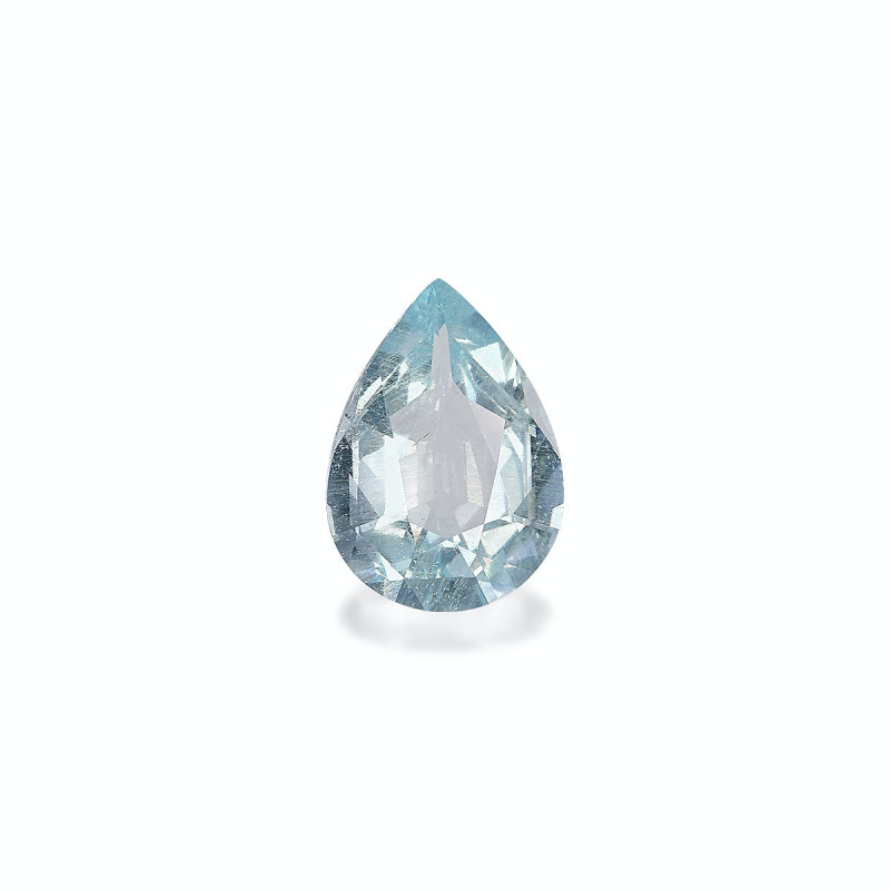 海蓝宝 taille 梨子 蓝天 6.03 carats