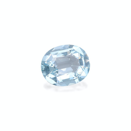 Aquamarin lengte OVAL Himmelblau 5.11 karaten