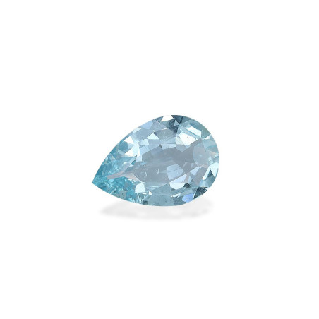 海蓝宝 taille 梨子 蔚蓝色的婴儿 6.12 carats