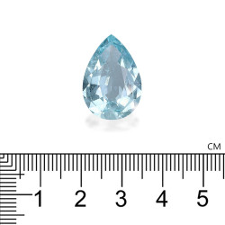 Peervormige Baby Blauwe Aquamarijn van 10,17 karaat