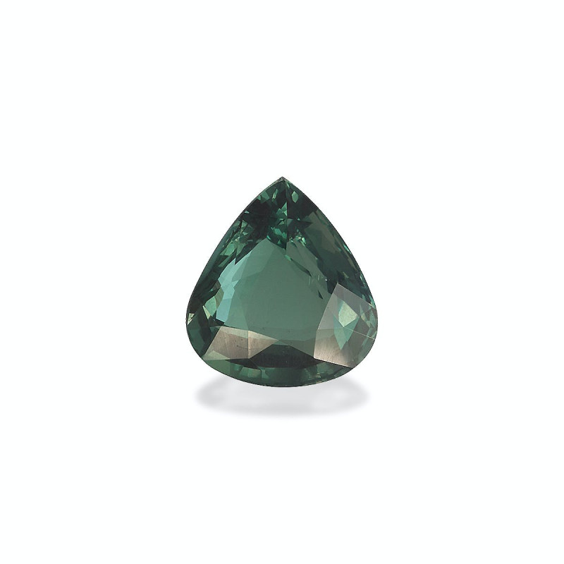 Pear-cut Alexandrite Green 3.01 carats