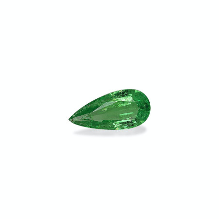 tsavorite taille 梨子 绿色 3.10 carats